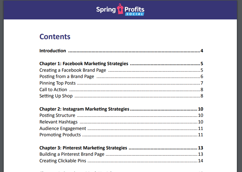 spring profits 6