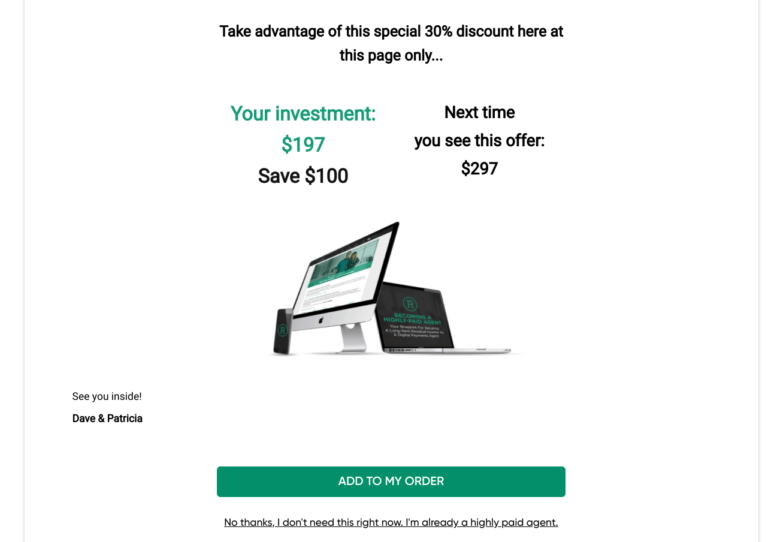 residual payments