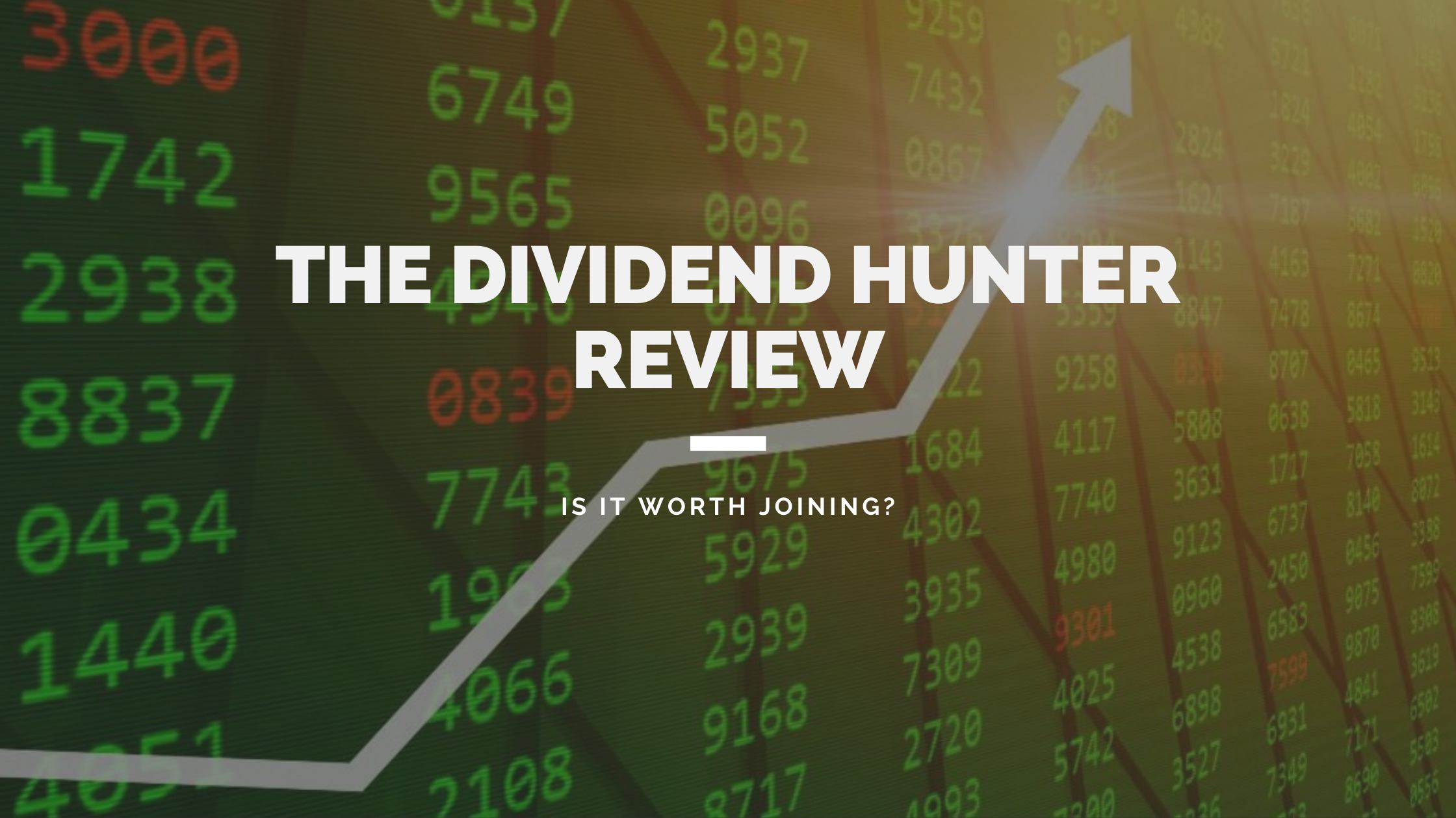 The Dividend Hunter Review