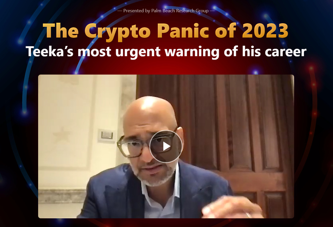 Revealed Teeka Tiwari’s “Crypto Panic Of 2023” Picks The Affiliate